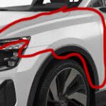 گلگیر جلو آئودی Q5 e-tron